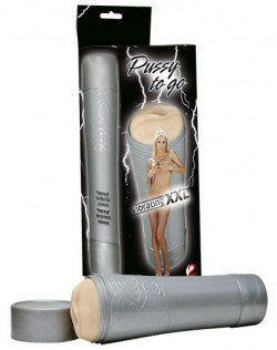 Мастурбатор-вагина в серебристой тубе Мастурбатор-вагина в серебристой тубе