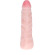 Реалистичный фаллоимитатор с рельефом - 16 см.