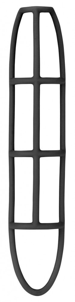 Чёрная насадка-сетка на пенис Чёрная насадка-сетка на пенис