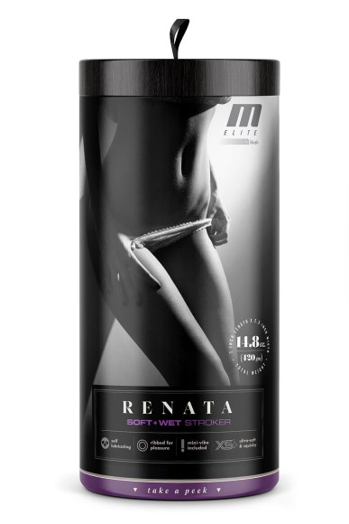 Маструбатор-вагина с вибрацией Soft & Wet Renata Realistic Tan Masturbator