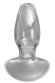 Прозрачный анальный плаг с туннелем Beginners Anal Gaper - 9,6 см. Прозрачный анальный плаг с туннелем Beginners Anal Gaper - 9,6 см.
