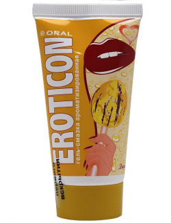 Гель-смазка с ароматом дыни Eroticon - 50 мл. Гель-смазка с ароматом дыни Eroticon - 50 мл.