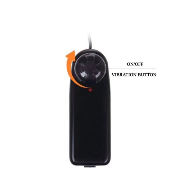 Вибромассажер-реалистик на присоске из реалистичного материала - 26,5 см.