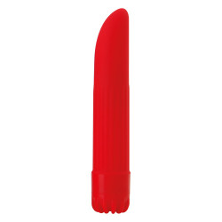 Красный мини-вибратор CLASSIC VIBE RED SMALL - 14 см.
