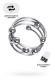 Большое металлическое кольцо под головку пениса Большое металлическое кольцо под головку пениса