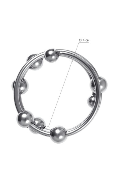 Большое металлическое кольцо под головку пениса Большое металлическое кольцо под головку пениса