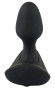 Черный вибростимулятор простаты Butt Plug с функцией расширения - 10,7 см. Черный вибростимулятор простаты Butt Plug с функцией расширения - 10,7 см.