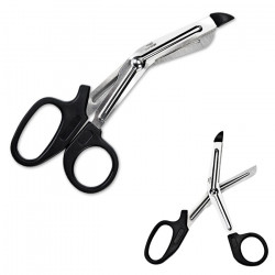 Медицинские ножницы с черными ручками Медицинские ножницы с черными ручками