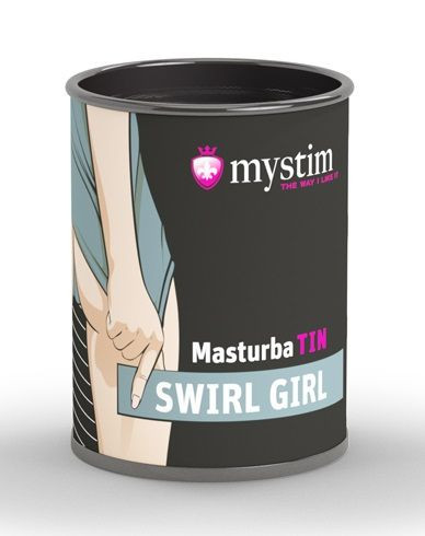 Компактный мастурбатор MasturbaTIN Swirl Girl Компактный мастурбатор MasturbaTIN Swirl Girl