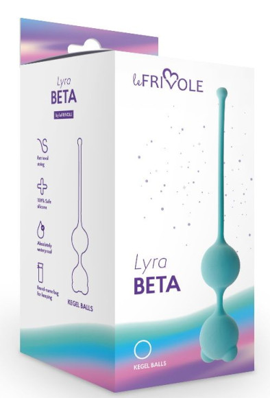 Голубые вагинальные шарики Beta Голубые вагинальные шарики Beta