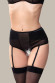 Эротические трусики-пояс для чулок Elegance с высокой посадкой Эротические трусики-пояс для чулок Elegance с высокой посадкой