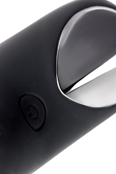 Чёрный изогнутый вибростимулятор простаты Erotist Чёрный изогнутый вибростимулятор простаты Erotist
