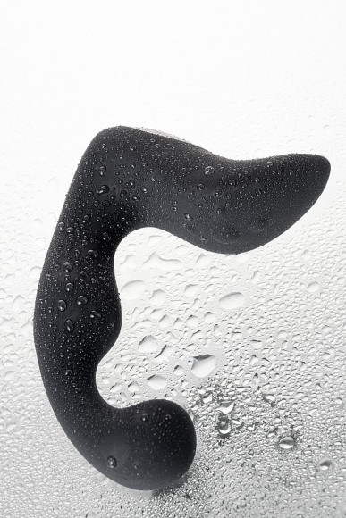 Чёрный изогнутый вибростимулятор простаты Erotist Чёрный изогнутый вибростимулятор простаты Erotist
