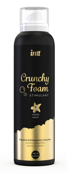 Пенка для массажа Crunchy Foam Stimulant Vanilla - 100 мл. Пенка для массажа Crunchy Foam Stimulant Vanilla - 100 мл.