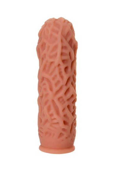 Насадка на фаллос с рельефными складочками Extreme Sleeve 012 M-size - 14,7 см. Насадка на фаллос с рельефными складочками Extreme Sleeve 012 M-size - 14,7 см.