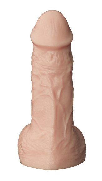 Телесный фаллоудлинитель с мошонкой Cock Next - 17 см. Телесный фаллоудлинитель с мошонкой Cock Next - 17 см.