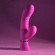 Розовый вибростимулятор-кролик Next Wave - 16,3 см.