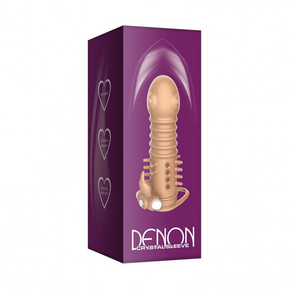 Телесная вибронасадка Denon - 13,5 см. Телесная вибронасадка Denon - 13,5 см.