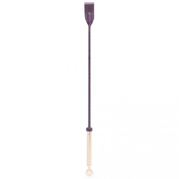 Фиолетовый стек Cherished Collection Riding Crop - 70 см. 