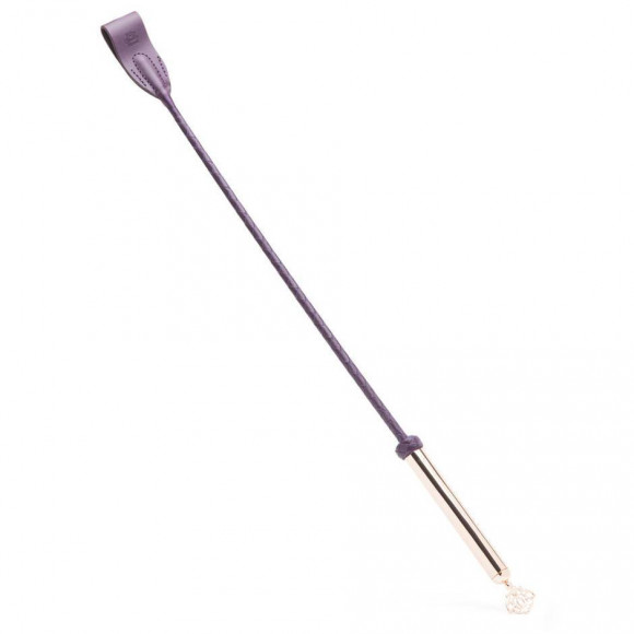 Фиолетовый стек Cherished Collection Riding Crop - 70 см. 