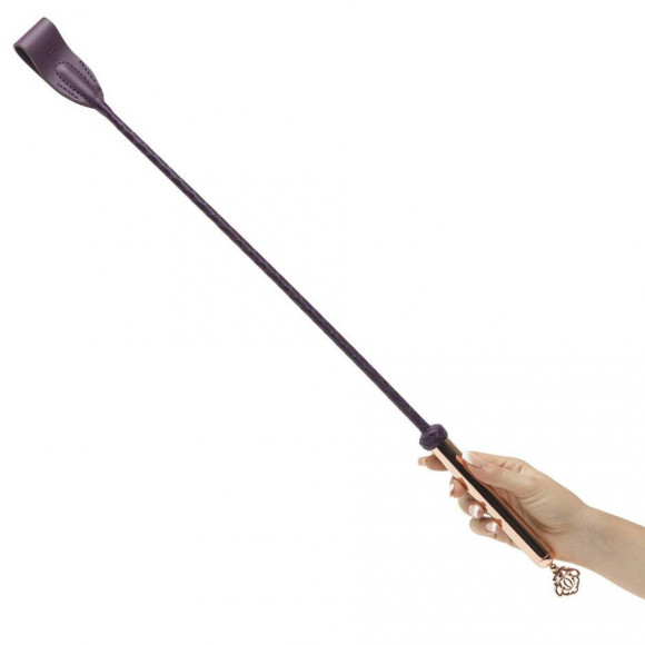 Фиолетовый стек Cherished Collection Riding Crop - 70 см. 