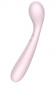 Розовый вибратор Baymax для G-стимуляции - 22 см.