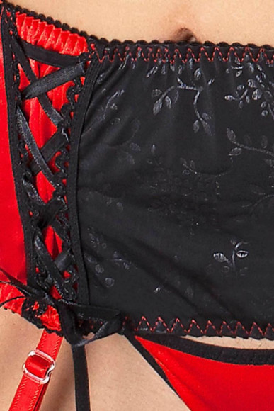 Очаровательный комплект Lena с декоративными шнуровками