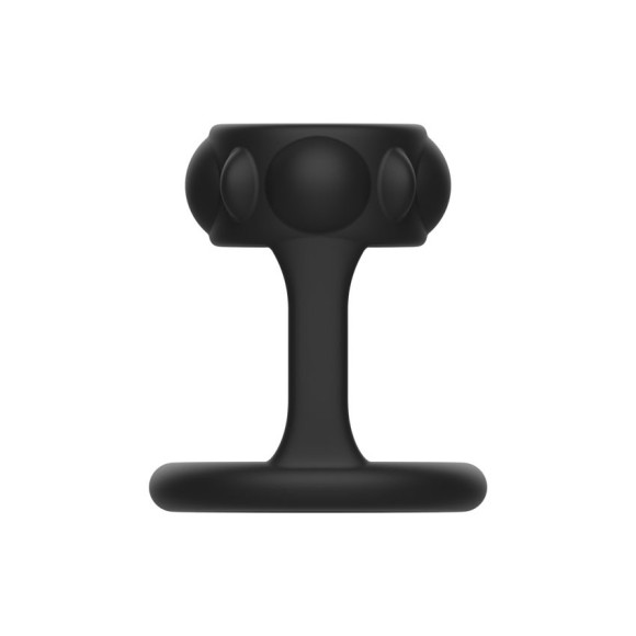 Черная эрекционная насадка на пенис - 6,2 см. Черная эрекционная насадка на пенис - 6,2 см.