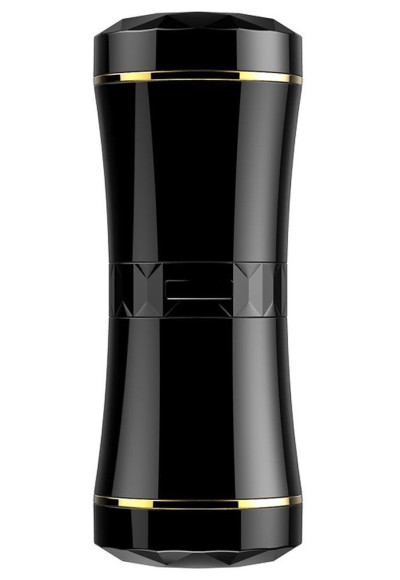 Двусторонний мастурбатор в колбе - вагина и анус