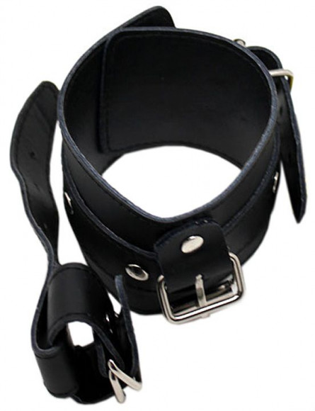 Черная манжета с фиксацией больших пальцев Черная манжета с фиксацией больших пальцев