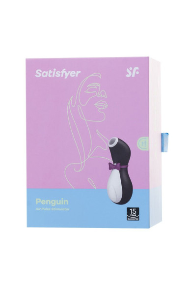Вакуум-волновой бесконтактный стимулятор клитора Satisfyer Penguin Вакуум-волновой бесконтактный стимулятор клитора Satisfyer Penguin