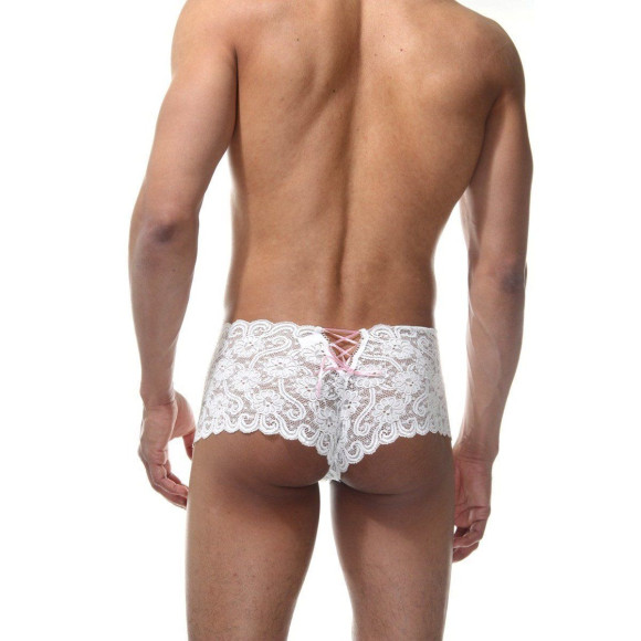 Мужские кружевные трусы-хипсы Мужские кружевные трусы-хипсы