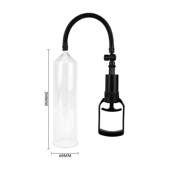 Поршневая мужская помпа с насадкой