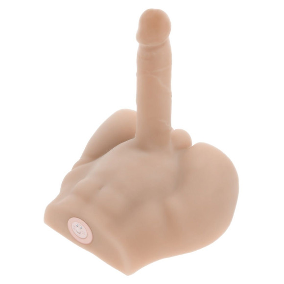 Мужской полуторс с вибрацией и поступательными движениями Easy Rider