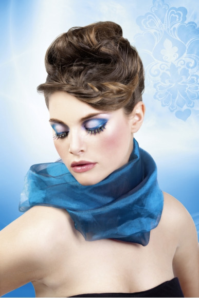 Разноцветные длинные ресницы со стразами Разноцветные длинные ресницы со стразами