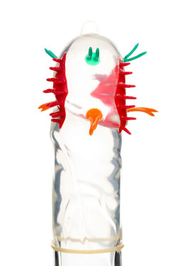 Презерватив с пучками усиков Стимулирующая штучка №2 - 1 шт. Презерватив с пучками усиков Стимулирующая штучка №2 - 1 шт.