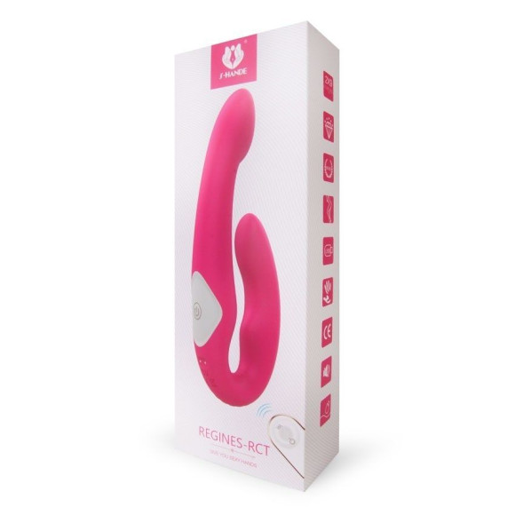 Розовый вибромассажер Regines-RCT - 21,3 см. Розовый вибромассажер Regines-RCT - 21,3 см.