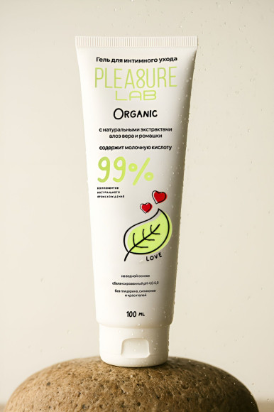 Натуральный лубрикант на водной основе Pleasure Lab Organic - 100 мл. Натуральный лубрикант на водной основе Pleasure Lab Organic - 100 мл.