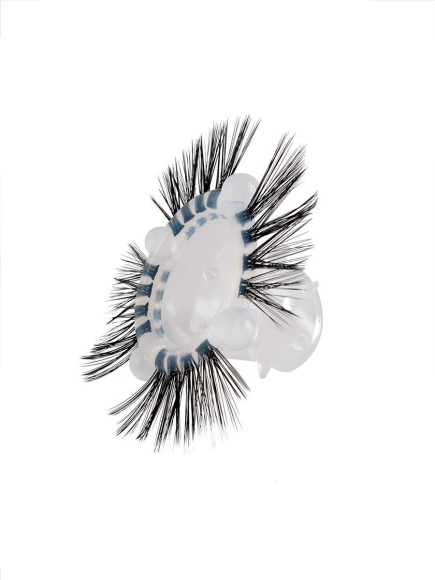 Эластичное эрекционное кольцо с черными «ресничками» Эластичное эрекционное кольцо с черными «ресничками»