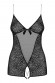 Пикантное боди Diamond с интимным доступом и сверкающим декором