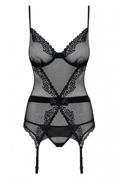 Грация в мелкую сетку Lustella с декоративным бантом Грация в мелкую сетку Lustella с декоративным бантом