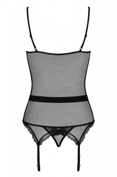 Грация в мелкую сетку Lustella с декоративным бантом Грация в мелкую сетку Lustella с декоративным бантом