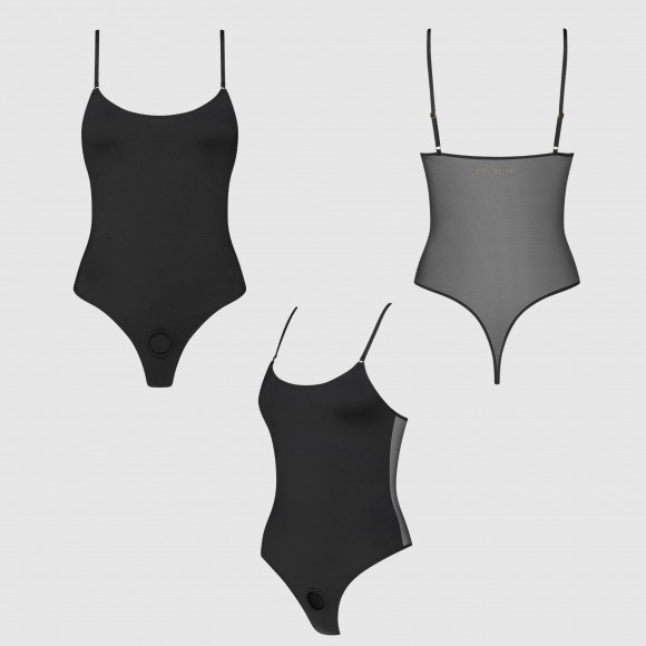 Боди для фиксации насадок Strap-on-me Harness Body Signature - size M Боди для фиксации насадок Strap-on-me Harness Body Signature - size M