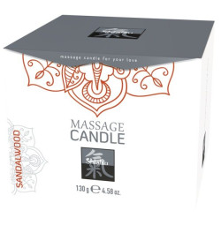 Массажная свеча с ароматом сандала - 130 гр. Массажная свеча с ароматом сандала - 130 гр.