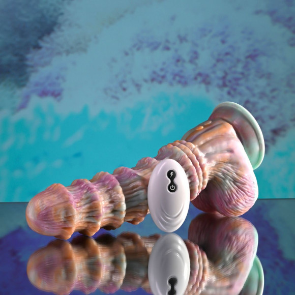 Фантазийный вибратор на присоске Fantasy - 27,6 см. Фантазийный вибратор на присоске Fantasy - 27,6 см.