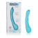 Голубой вибромассажер Impress Scoop - 12 см. Голубой вибромассажер Impress Scoop - 12 см.