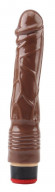 Коричневый вибратор-реалистик 9” Vibe Cock - 22,5 см. Коричневый вибратор-реалистик 9” Vibe Cock - 22,5 см.