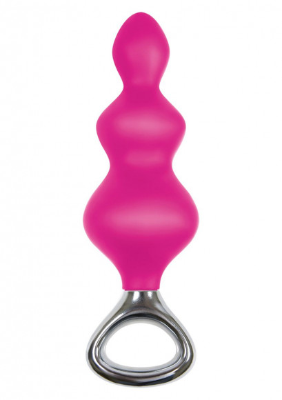 Розовая анальная елочка Jolie Platinum Plug Large из силикона - 16,8 см. Розовая анальная елочка Jolie Platinum Plug Large из силикона - 16,8 см.