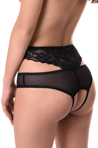 Высокие эротические трусики с ажурными вырезами Charlotte Высокие эротические трусики с ажурными вырезами Charlotte