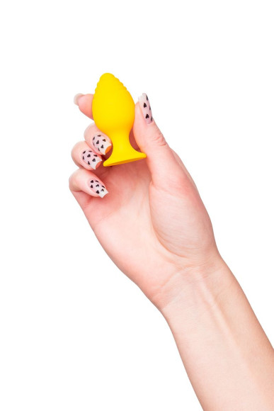 Желтая анальная втулка Riffle - 6 см. Желтая анальная втулка Riffle - 6 см.